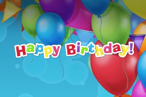 Happy Birthday